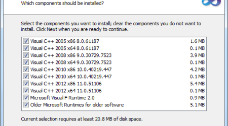 VC Redist Installer（VC运行库集合）- VC2005、VC2008、VC2010、VC2012全部运行库（含64位）