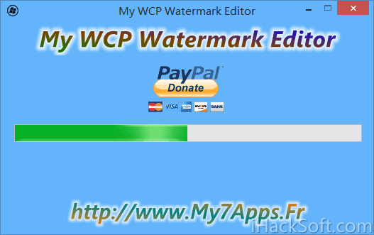 My WCP Watermark Editor