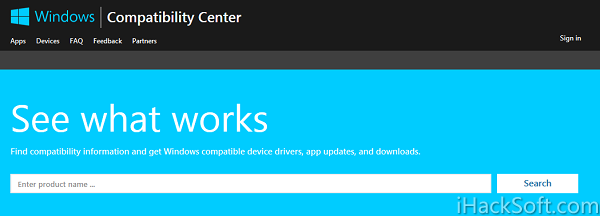 Windows 8.1兼容中心发布 – 查询软件、硬件及驱动与Win8.1的兼容性