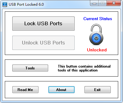 USB Port Locked 6.0 – 禁用USB端口（U盘、移动硬盘等）利器