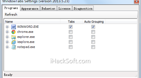 WindowTabs 2013破解版下载及使用方法 – 添加多标签页的神器