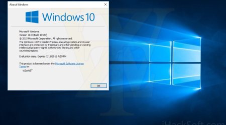 最新 Windows 10 Build 10537 原版ISO镜像下载啦！