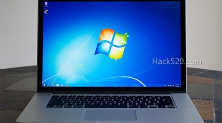 MacBook Retina视网膜屏安装Windows 7字体太小分辨率问题解决