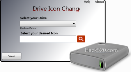 硬盘图标随意更换 – 手动替换+Drive Icon Changer绿色版下载