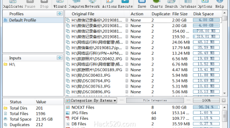 DupScout – 重复文件扫描、删除或移动的免费工具